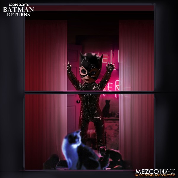 Mezco Living Dead Dolls DC Batman Returns Catwoman Doll